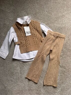 NWT Zara Knit set 3-4yr